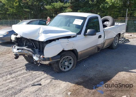 2006 Chevrolet Silverado 1500 Work Truck from USA, damaged, VIN 3GCEC14V46G119022